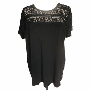 Torrid Back Lace Top Size 2